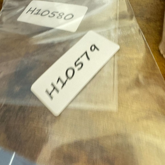 Saks Fifth Avenue Saks 272 0ESK Sunglasses Full Rim Oval Black Purple H10579 - Picture 7 of 7